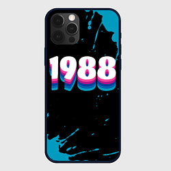 Чехол для iPhone 12 Pro Made in 1988: vintage art, цвет: 3D-черный