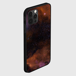 Чехол для iPhone 12 Pro Космос и множество звёзды, цвет: 3D-черный — фото 2