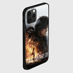 Чехол для iPhone 12 Pro Клайв и Джошуа Final fantasy XVI, цвет: 3D-черный — фото 2