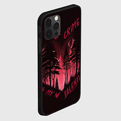 Чехол для iPhone 12 Pro Тру Крайм на День Святого Валентина, цвет: 3D-черный — фото 2