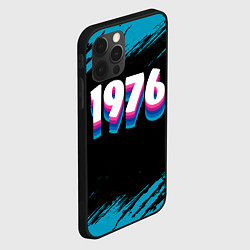 Чехол для iPhone 12 Pro Made in 1976: vintage art, цвет: 3D-черный — фото 2