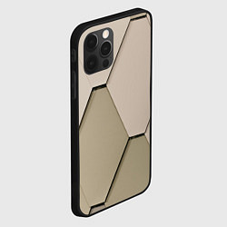 Чехол для iPhone 12 Pro Зеленая плитка, цвет: 3D-черный — фото 2