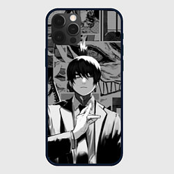 Чехол для iPhone 12 Pro Аки Хаякава - страницы манги, цвет: 3D-черный