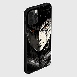 Чехол для iPhone 12 Pro Персонажа Гатс, цвет: 3D-черный — фото 2