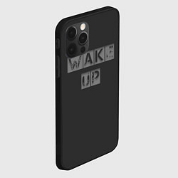 Чехол для iPhone 12 Pro Wake up, цвет: 3D-черный — фото 2