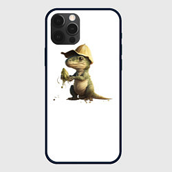 Чехол для iPhone 12 Pro Baby T-Rex, цвет: 3D-черный