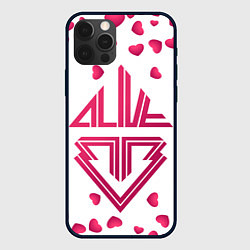 Чехол для iPhone 12 Pro Big bang lovers, цвет: 3D-черный