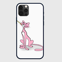 Чехол для iPhone 12 Pro Шикарная пантера, цвет: 3D-черный