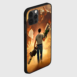 Чехол для iPhone 12 Pro Serious Sam, цвет: 3D-черный — фото 2