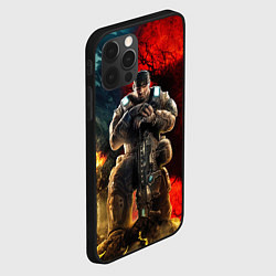 Чехол для iPhone 12 Pro Gears of War Маркус Феникс, цвет: 3D-черный — фото 2