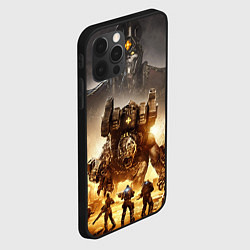 Чехол для iPhone 12 Pro Gears Tactics, цвет: 3D-черный — фото 2