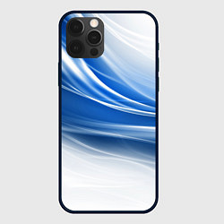 Чехол для iPhone 12 Pro Ледяной поток ветра, цвет: 3D-черный