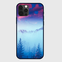 Чехол для iPhone 12 Pro Horizon landscape, цвет: 3D-черный