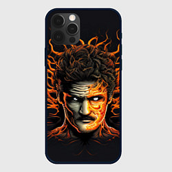 Чехол для iPhone 12 Pro Джоел - Последние из нас, цвет: 3D-черный
