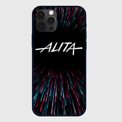 Чехол для iPhone 12 Pro Alita infinity, цвет: 3D-черный