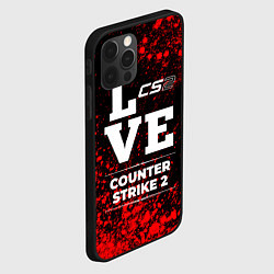 Чехол для iPhone 12 Pro Counter Strike 2 love классика, цвет: 3D-черный — фото 2