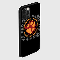 Чехол для iPhone 12 Pro След волчий, цвет: 3D-черный — фото 2