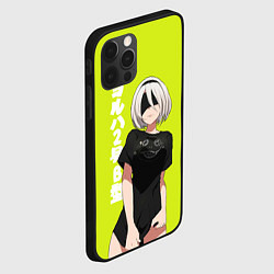 Чехол для iPhone 12 Pro YoRHa 2-gou B-gata, цвет: 3D-черный — фото 2