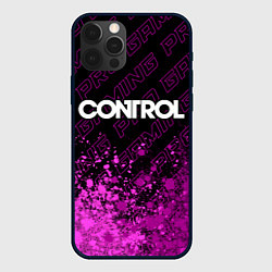 Чехол для iPhone 12 Pro Control pro gaming: символ сверху, цвет: 3D-черный