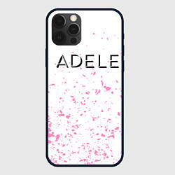 Чехол для iPhone 12 Pro Adele брызги, цвет: 3D-черный