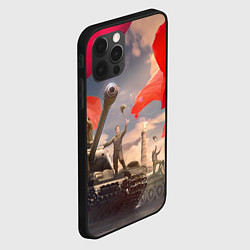Чехол для iPhone 12 Pro Победа! 9 Мая, цвет: 3D-черный — фото 2