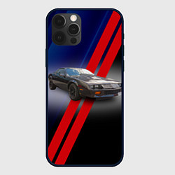 Чехол iPhone 12 Pro Американский маслкар Chevrolet Camaro 1983 года