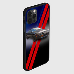 Чехол для iPhone 12 Pro Американский маслкар Chevrolet Camaro 1983 года, цвет: 3D-черный — фото 2