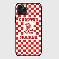 Чехол для iPhone 12 Pro FCSM - Спартак, цвет: 3D-черный