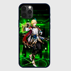 Чехол для iPhone 12 Pro Кавех - Геншин импакт, цвет: 3D-черный