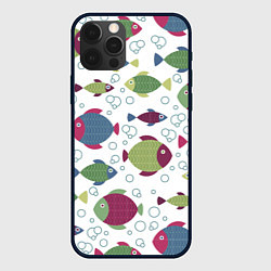 Чехол iPhone 12 Pro Милые рыбки