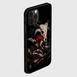 Чехол для iPhone 12 Pro Элиас и Тисэ, цвет: 3D-черный — фото 2