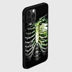 Чехол для iPhone 12 Pro Кошелек под сердцем, цвет: 3D-черный — фото 2