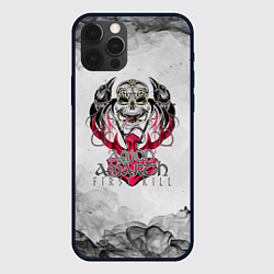 Чехол для iPhone 12 Pro Amon Amarth first kill, цвет: 3D-черный