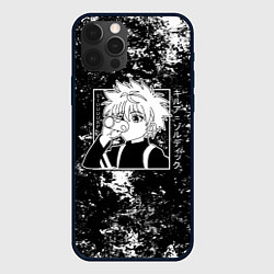 Чехол для iPhone 12 Pro Киллуа из аниме Hunter x hunter, цвет: 3D-черный