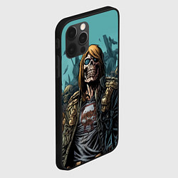 Чехол для iPhone 12 Pro Iron Maiden Fallen Angel, цвет: 3D-черный — фото 2