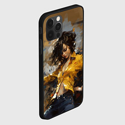 Чехол для iPhone 12 Pro Michael Jackson - Billie Jean, цвет: 3D-черный — фото 2