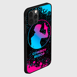 Чехол для iPhone 12 Pro Cowboy Bebop - neon gradient, цвет: 3D-черный — фото 2