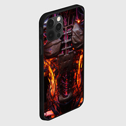 Чехол для iPhone 12 Pro Тело киборга киберпанк, цвет: 3D-черный — фото 2