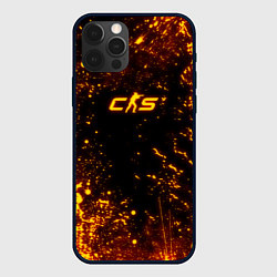 Чехол для iPhone 12 Pro Fire CS2, цвет: 3D-черный