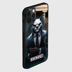 Чехол для iPhone 12 Pro Payday 3 white bear, цвет: 3D-черный — фото 2