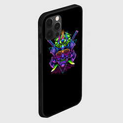 Чехол для iPhone 12 Pro Vaporwave CyberSamurai, цвет: 3D-черный — фото 2