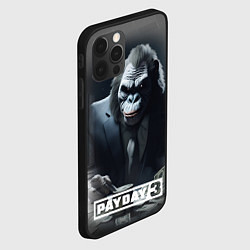 Чехол для iPhone 12 Pro Payday 3 big gorilla, цвет: 3D-черный — фото 2
