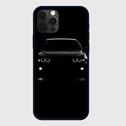 Чехол для iPhone 12 Pro BMW in the dark, цвет: 3D-черный
