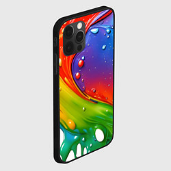 Чехол для iPhone 12 Pro Палитра цветов, цвет: 3D-черный — фото 2