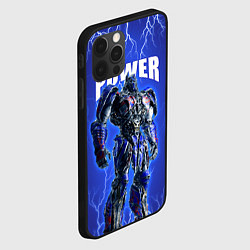 Чехол для iPhone 12 Pro Трансформеры: Оптимус Прайм, цвет: 3D-черный — фото 2