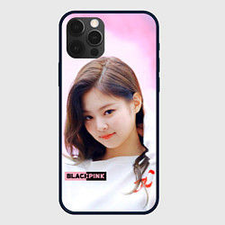 Чехол для iPhone 12 Pro Jennie solo, цвет: 3D-черный