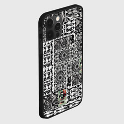 Чехол для iPhone 12 Pro Орнамент древних цивилизаций, цвет: 3D-черный — фото 2