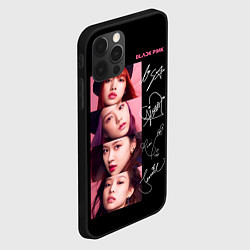 Чехол для iPhone 12 Pro Blackpink Autographs, цвет: 3D-черный — фото 2