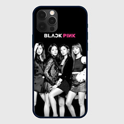 Чехол для iPhone 12 Pro Blackpink Beautiful girls, цвет: 3D-черный