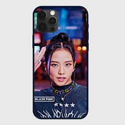 Чехол для iPhone 12 Pro Jisoo blackpink, цвет: 3D-черный